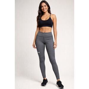 Under armour compression leggings sz S grey NWOT stretch active gym wear ankle